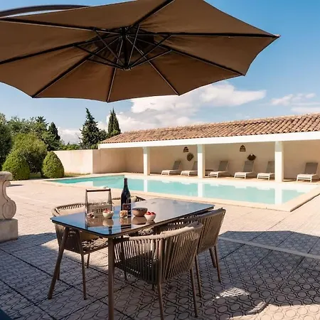 Maison De Maitre Pool Garden Coeur Cristal Magalas