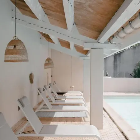 Maison De Maitre Pool Garden Coeur Cristal *