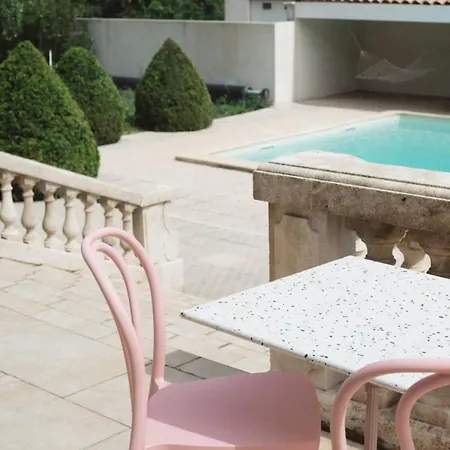Maison De Maitre Pool Garden Coeur Cristal Feriehus Magalas