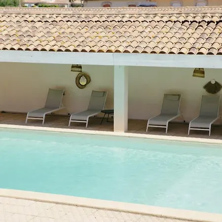 Maison De Maitre Pool Garden Coeur Cristal Feriehus Magalas