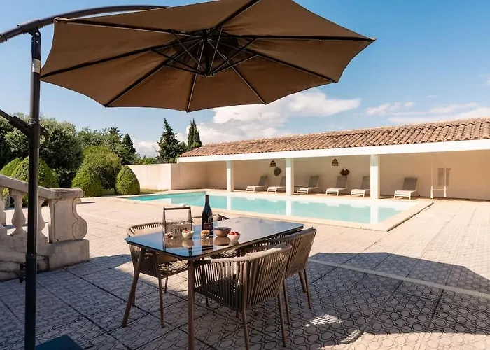 Maison De Maitre Pool Garden Coeur Cristal Magalas